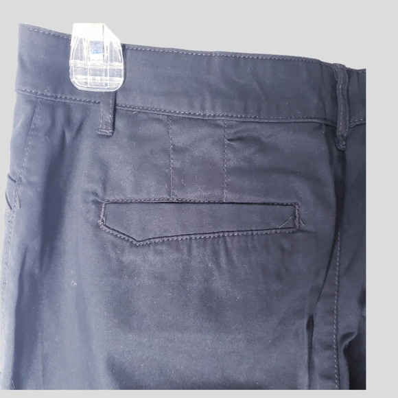 Gloria Vanderbilt Size 6 Short Black Khaki Unltd Pants - Picture 5 of 8